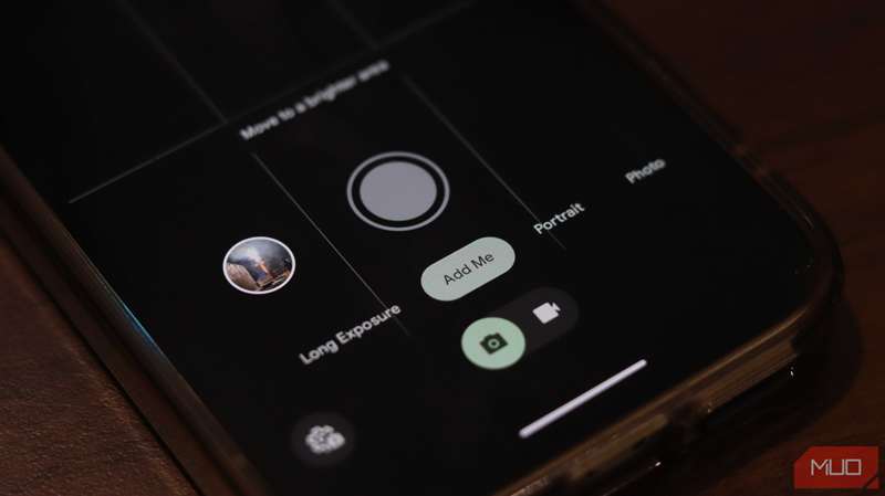 ویژگی دوربین افزودن من در Pixel 9a