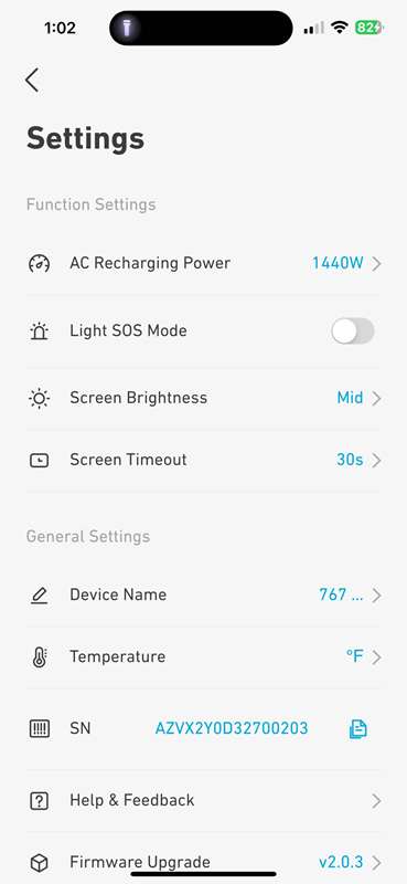 تنظیمات برنامه آنکر