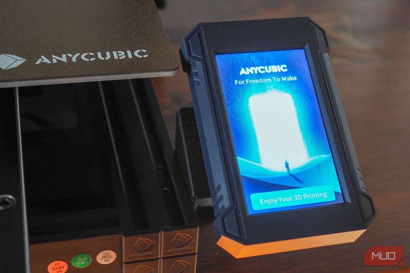 صفحه خوش‌آمد گویی اولیه Anycubic Kobra 2 Max