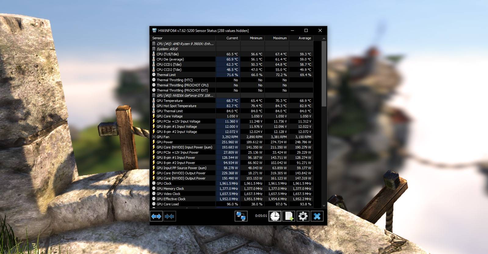 دمای CPU و GPU با Arctic P12 PWM PST
