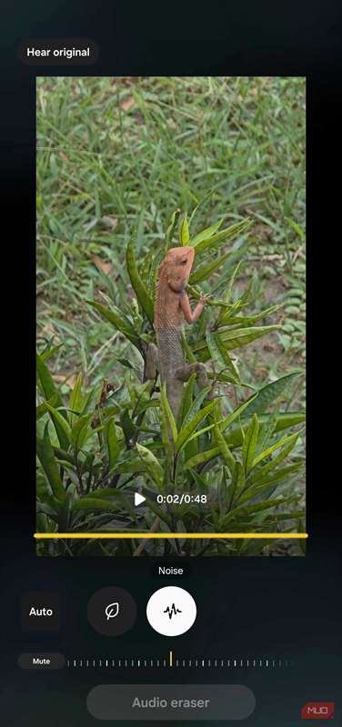 پاک‌کن صدای Audio در برنامه گالری سامسونگ