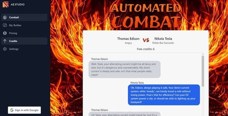 تصویر صفحه Automated Combat