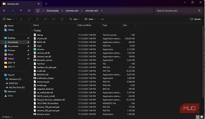 پوشهٔ دانلود Cromite