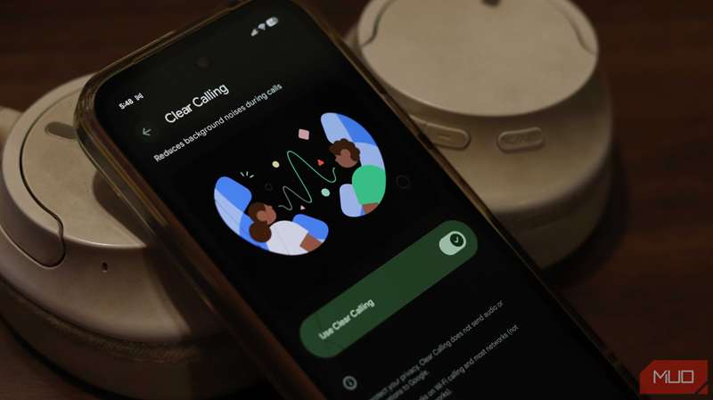 تنظیم تماس واضح در Pixel 9a
