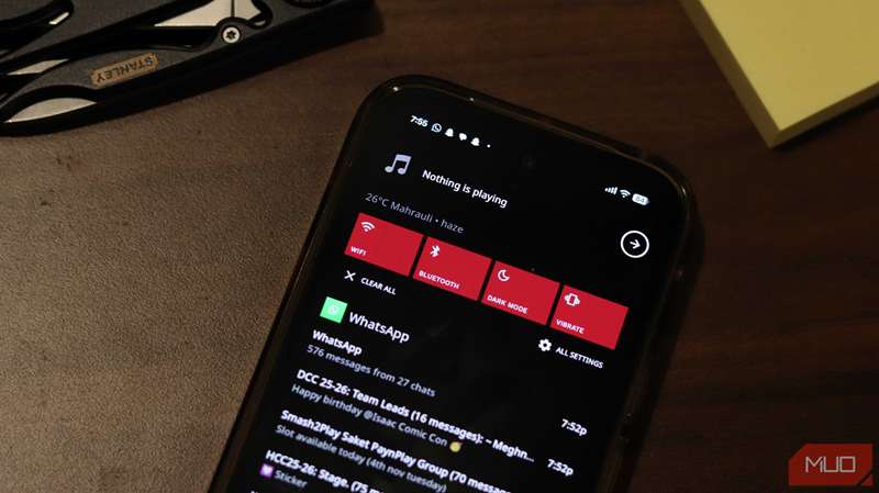 نمای نزدیک مرکز اقدام در لانچر Metrov