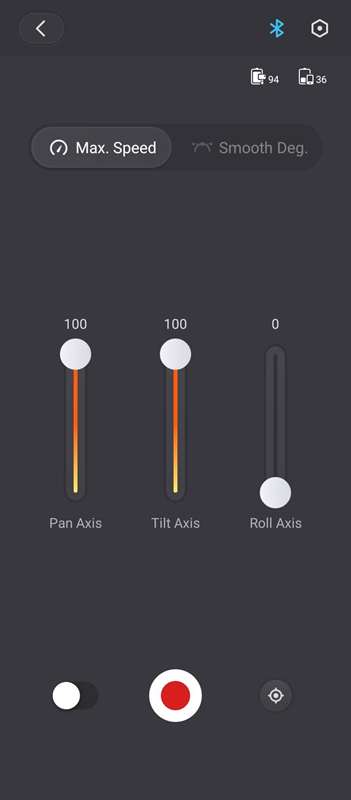 تنظیمات برنامه ZY Crane 4