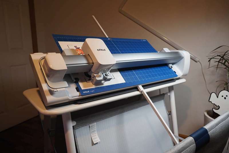 شروع چاپ سپس برش Cricut Venture