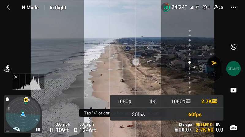 DJI Air 3-اپلیکیشن - ویدئوی عمودی