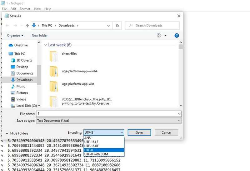 نحوه ذخیرهٔ فایلهای شما در Notepad پس از اتمام ویرایش