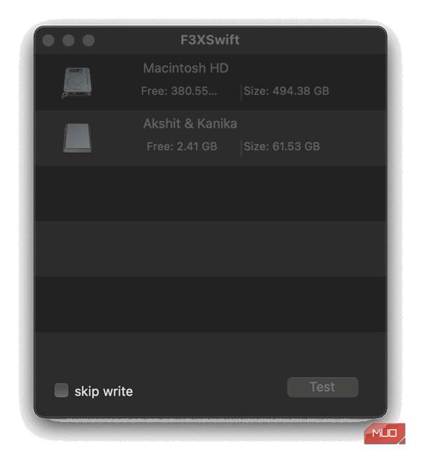 F3XSwift برای macOS