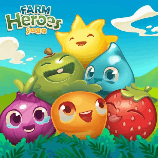 لوگوی Farm Heroes Saga