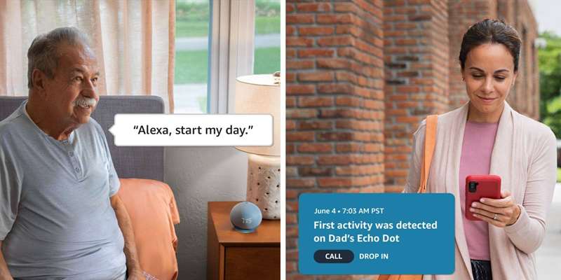 پدر و دختر با Alexa Together