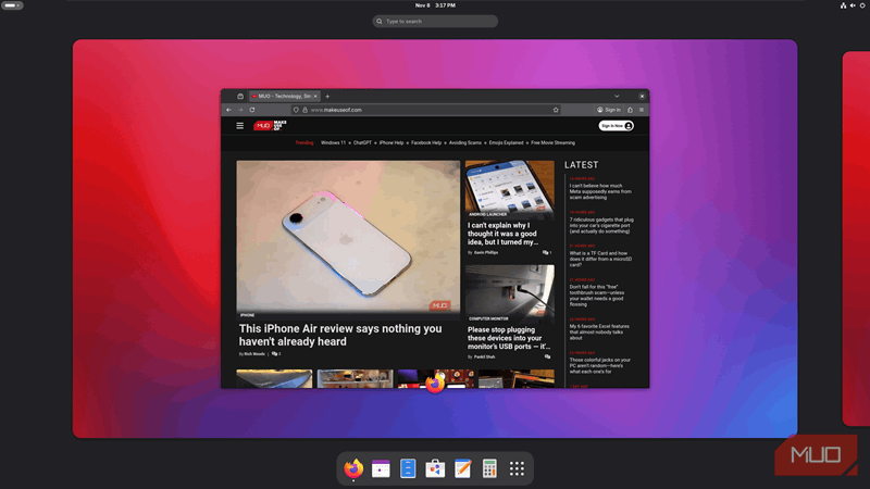 فدورا سیلوربلو با فایرفاکس باز