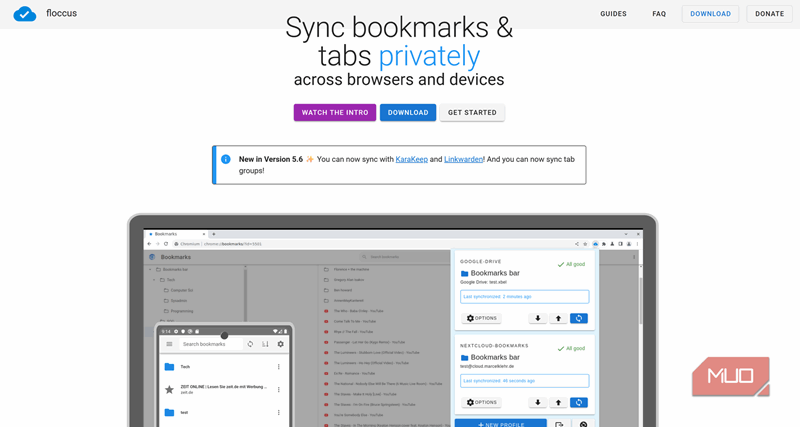 وب‌سایت رسمی Floccus