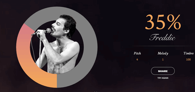 تصویر صفحه FreddieMeter