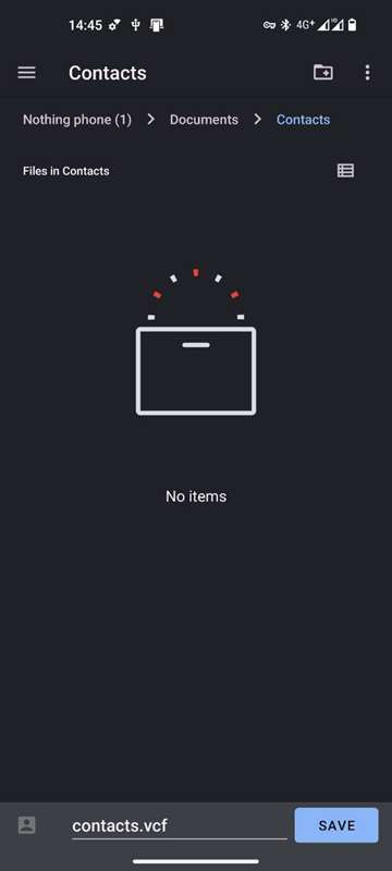 صادرات مخاطبین از Google Contacts