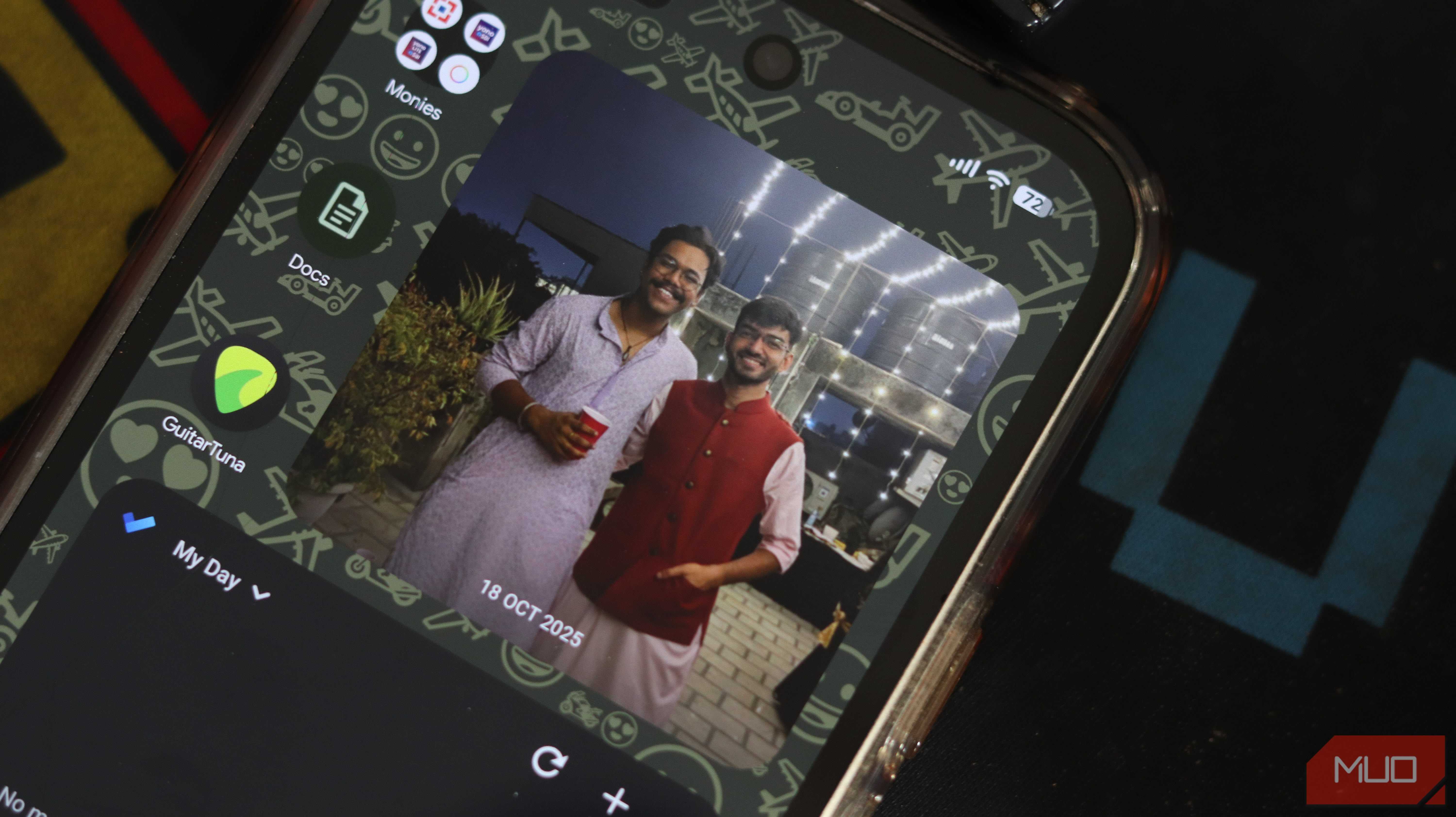 ویجت Google Photos افراد و حیوانات خانگی.