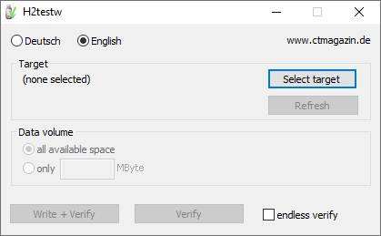 نرمافزار H2testw
