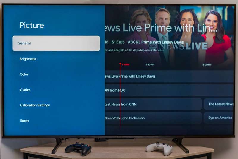 هی‌نس 65U8K - تنظیمات تصویر