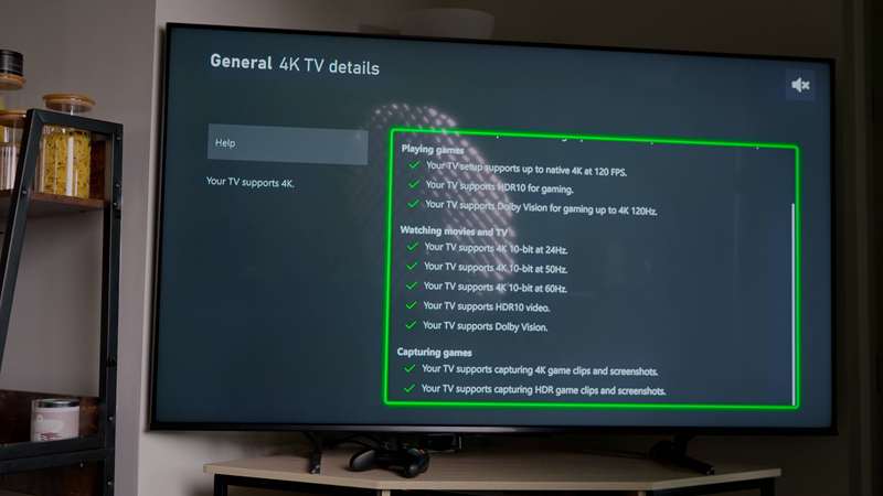 هی‌نس 65U8K - جزئیات Xbox 4K