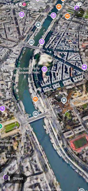 نمای خیابانی Immersive