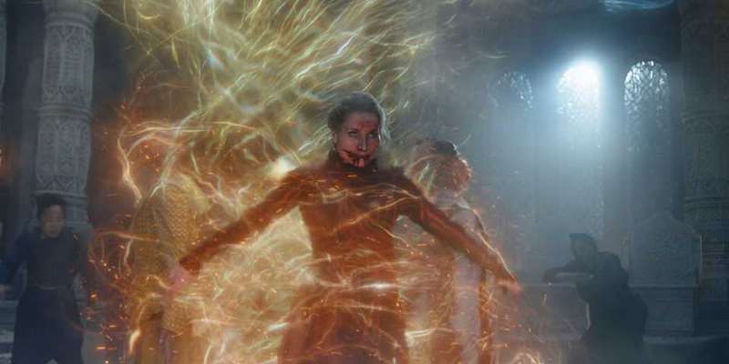 لیاندین در حال شفاف‌سازی یک موج جادویی عظیم اطراف خود در چرخ زمان