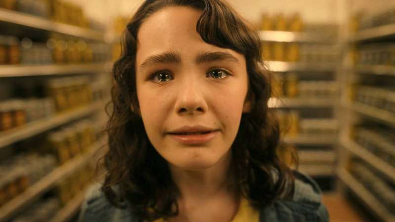 لیلی از Welcome to Derry که ترسیده به نظر می‌آید.