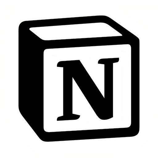لوگوی شفاف Notion
