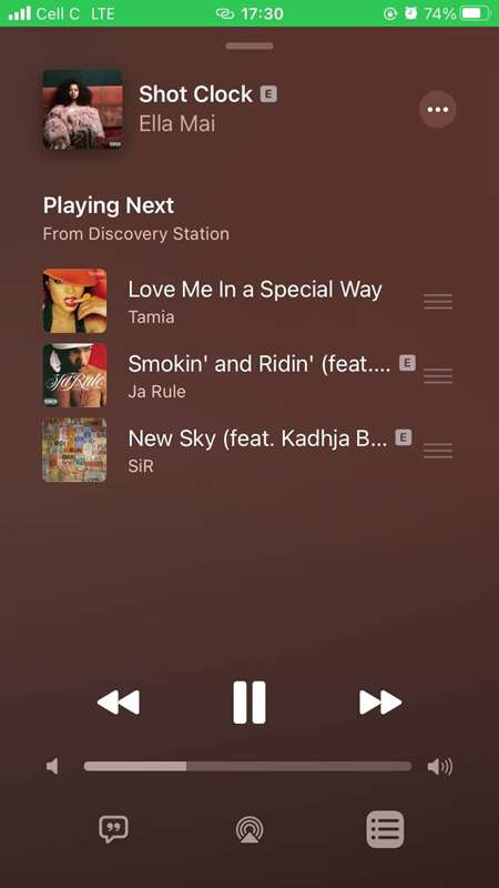 پخش بعدی در ایستگاه کشف Apple Music