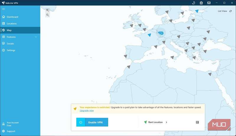 حفاظت از ویندوز با VPN Hide.me