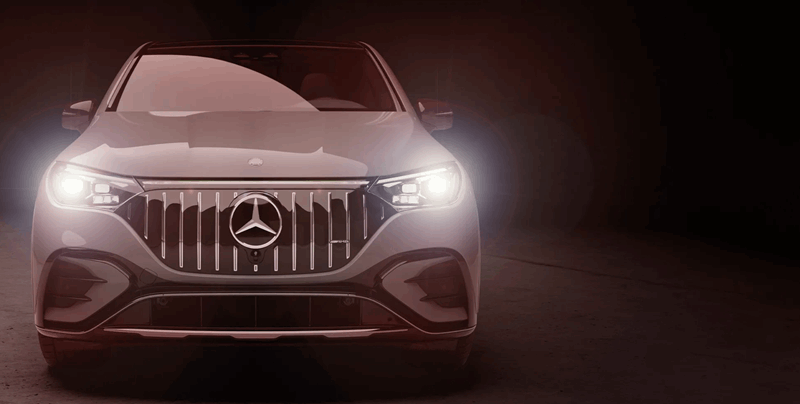 Mercedes-Benz AMG EQE SUV مجهز به سرنگامهای Digital Light