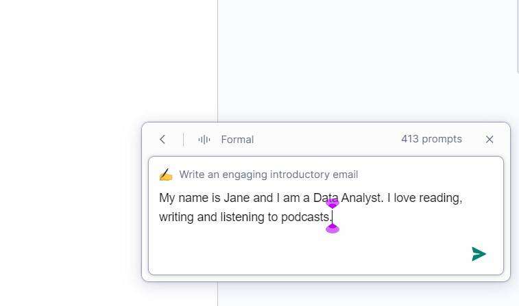 تعامل با ابزار هوش مصنوعی GrammarlyGO