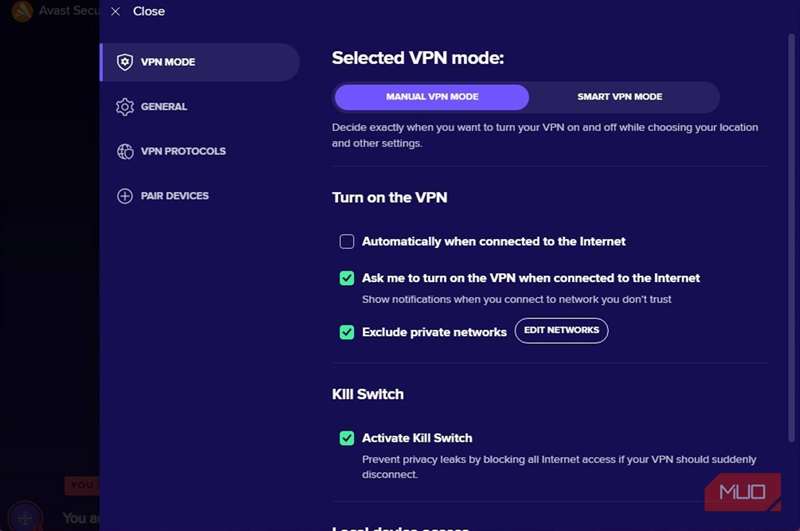امن‌کردن اتصال‌ها با استفاده از VPN