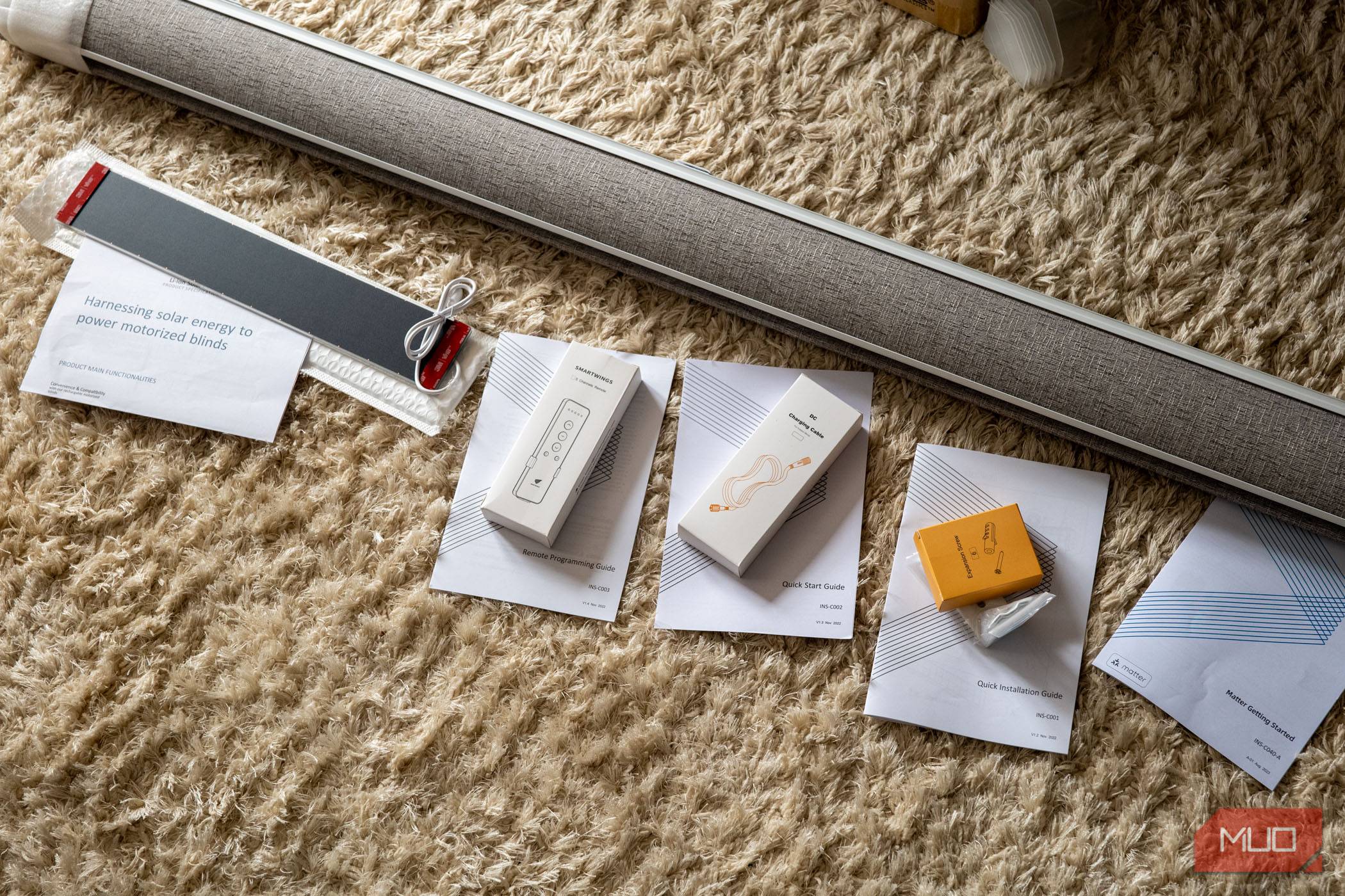 پوشش بسته‌بندی پرده SmartWings Matter