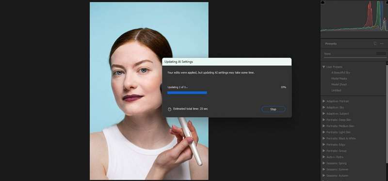 مرحله ۴ اعمال پیش‌تنظیم
