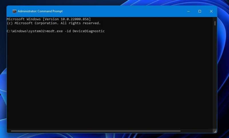 دستور رفع عیب سخت‌افزار و دستگاه‌ها
