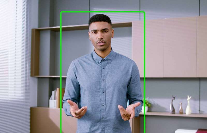 پیگیری خودکار و زوم خودکار OBSBOT Tiny 2 برای ارائه‌کننده