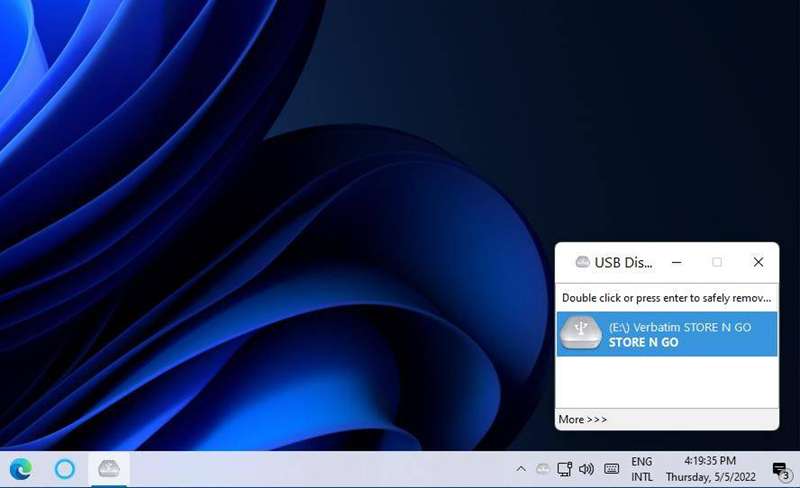 پنجره USB ejector