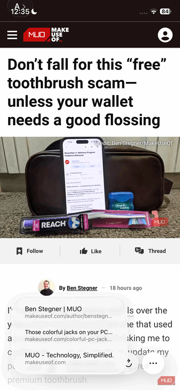 مشاهده برگه‌های اخیر در Safari برای آیفون