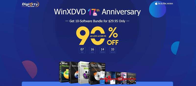 پیشنهاد بستهٔ ابزارک‌های ویندوز WinXDVD