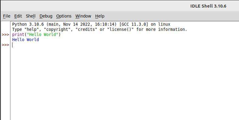 نوشتن و اجرای کد در IDLE