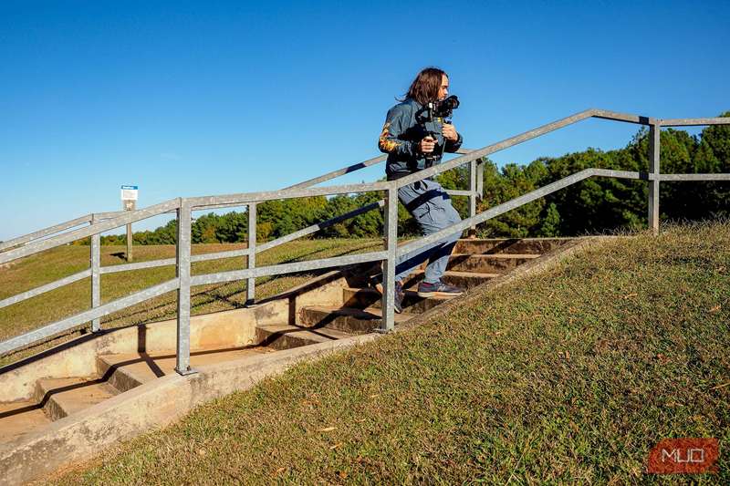 آزمایش دویدن پله‌ای Zhiyun Crane 4