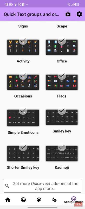 تنظیمات و طرح AnySoftKeyboard (3)-1