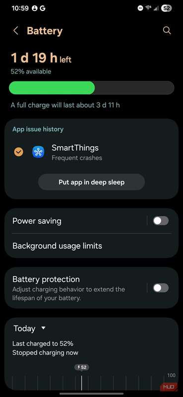 کنتراست حالت تاریک سامسونگ