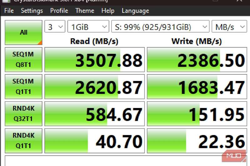 کش نوشتن غیرفعال شده و نتایج