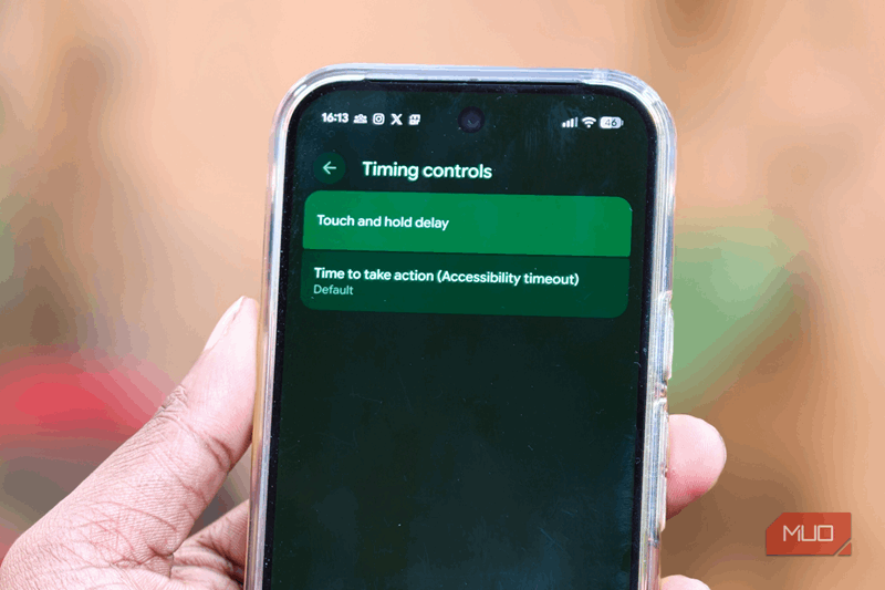 تنظیمات کنترل زمان باز شده بر روی Google Pixel 10 Pro