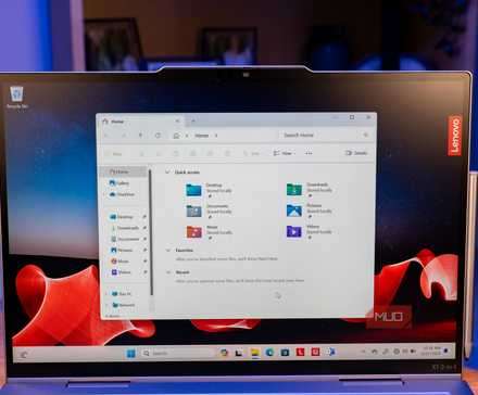 پیشنمایش File Explorer روی لپ‌تاپ ویندوز