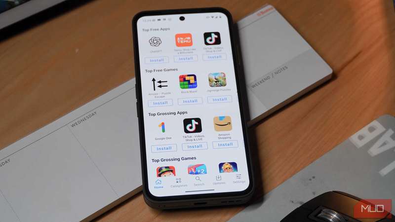اپ لاونج در /e/OS بر روی Fairphone 6