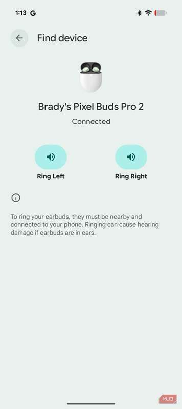 پخش صدا با Pixel Buds Pro 2