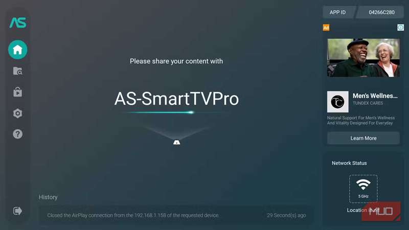 اپلیکیشن AirScreen آماده برای Cast